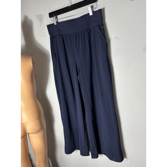 T by Talbots Out And About Pull On Active Pants L Petite Blue - Picture 1 of 11